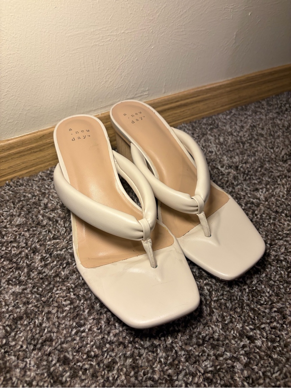 a new day Cream Heels